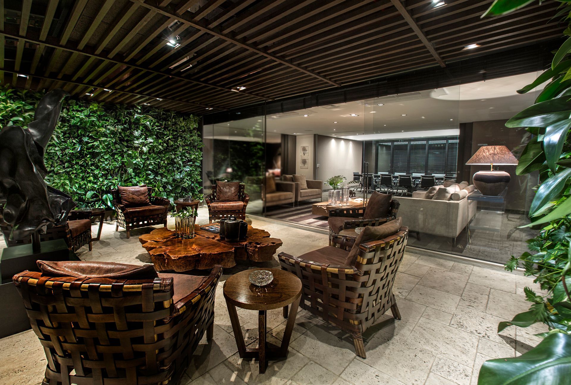 Jardim vertical WallGreen Casa Vogue São Paulo - sistema modular