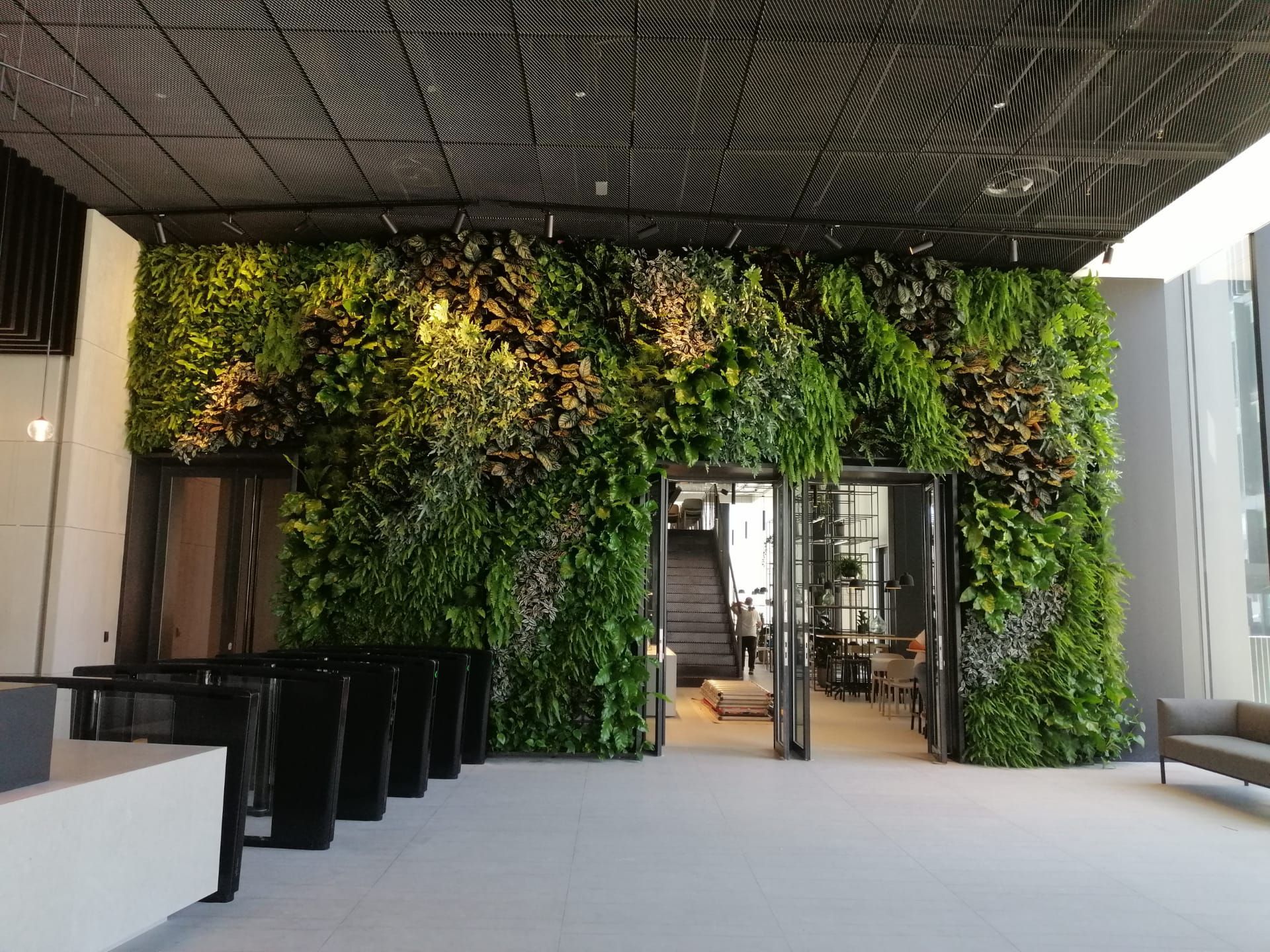 Jardim vertical WallGreen - Porto Office Park