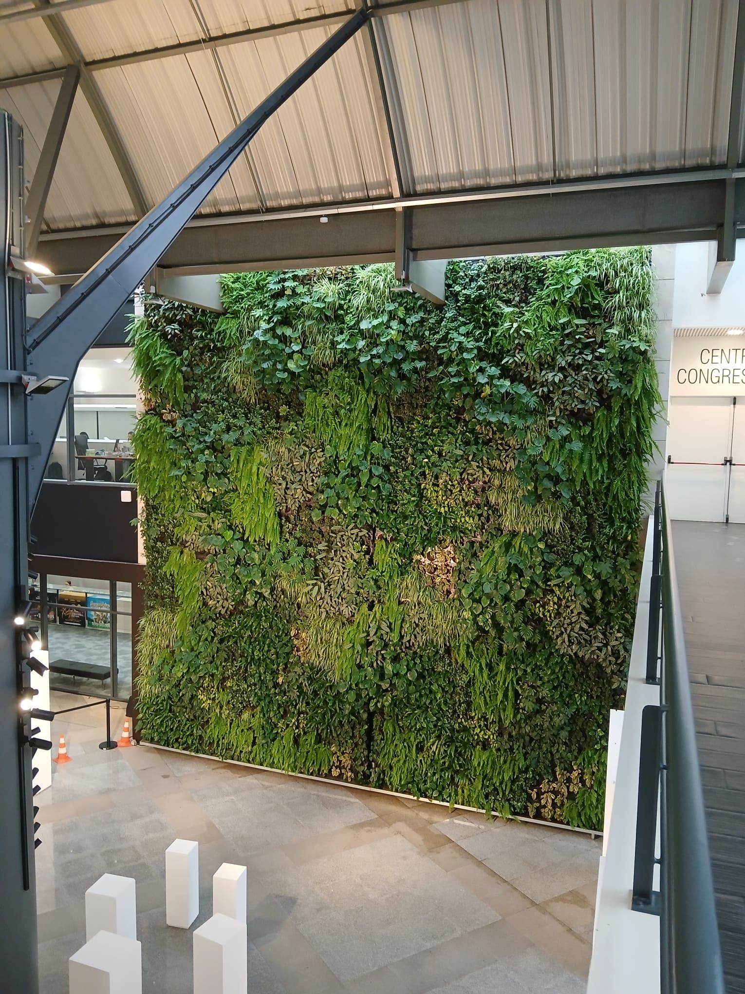 Jardim vertical WallGreen - Tagus Park, Oeiras