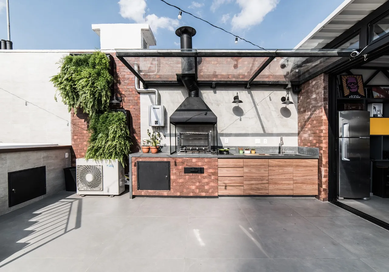 Jardim vertical WallGreen - Obras Brasil