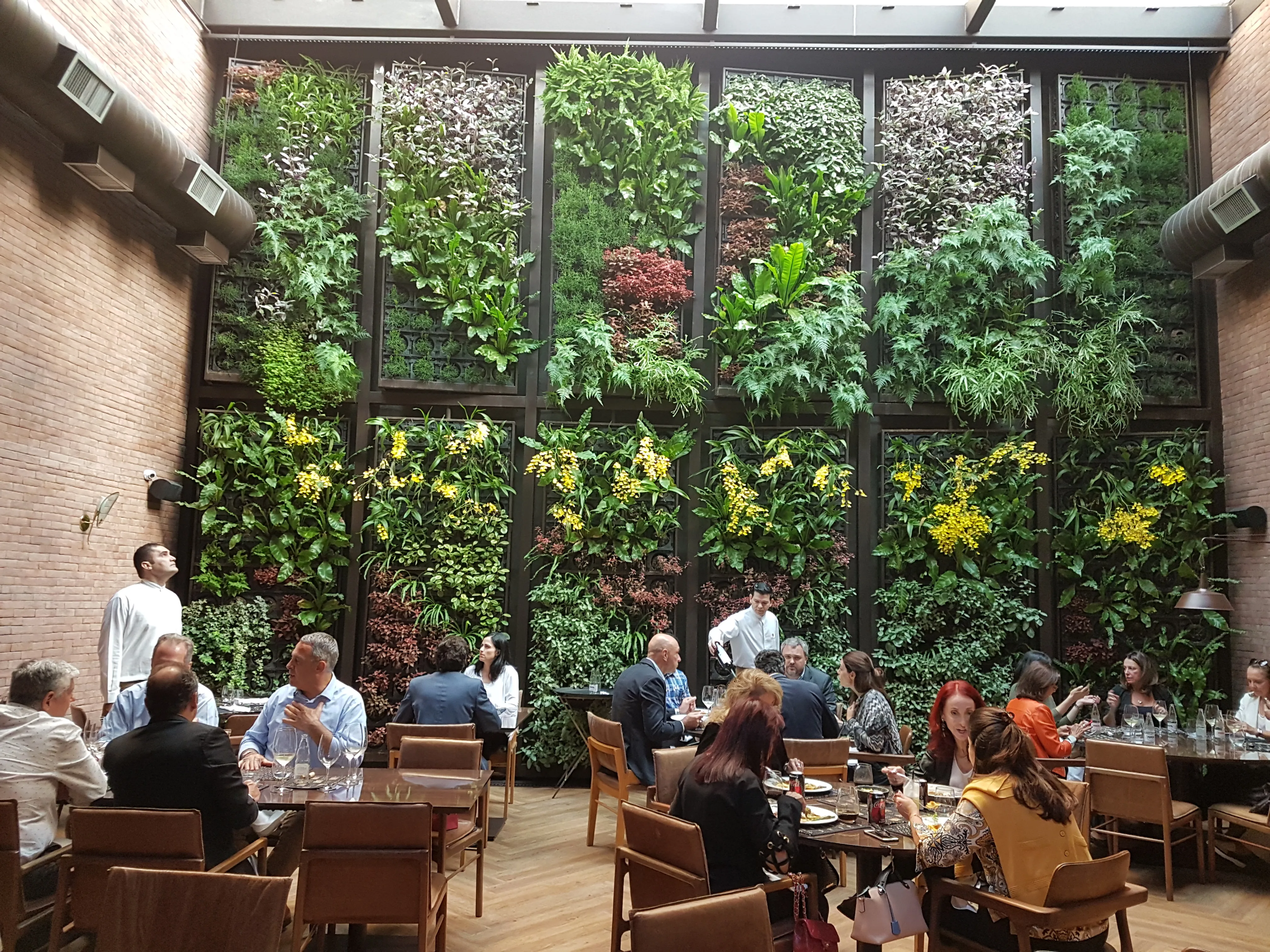 Jardim vertical WallGreen - Obras Brasil