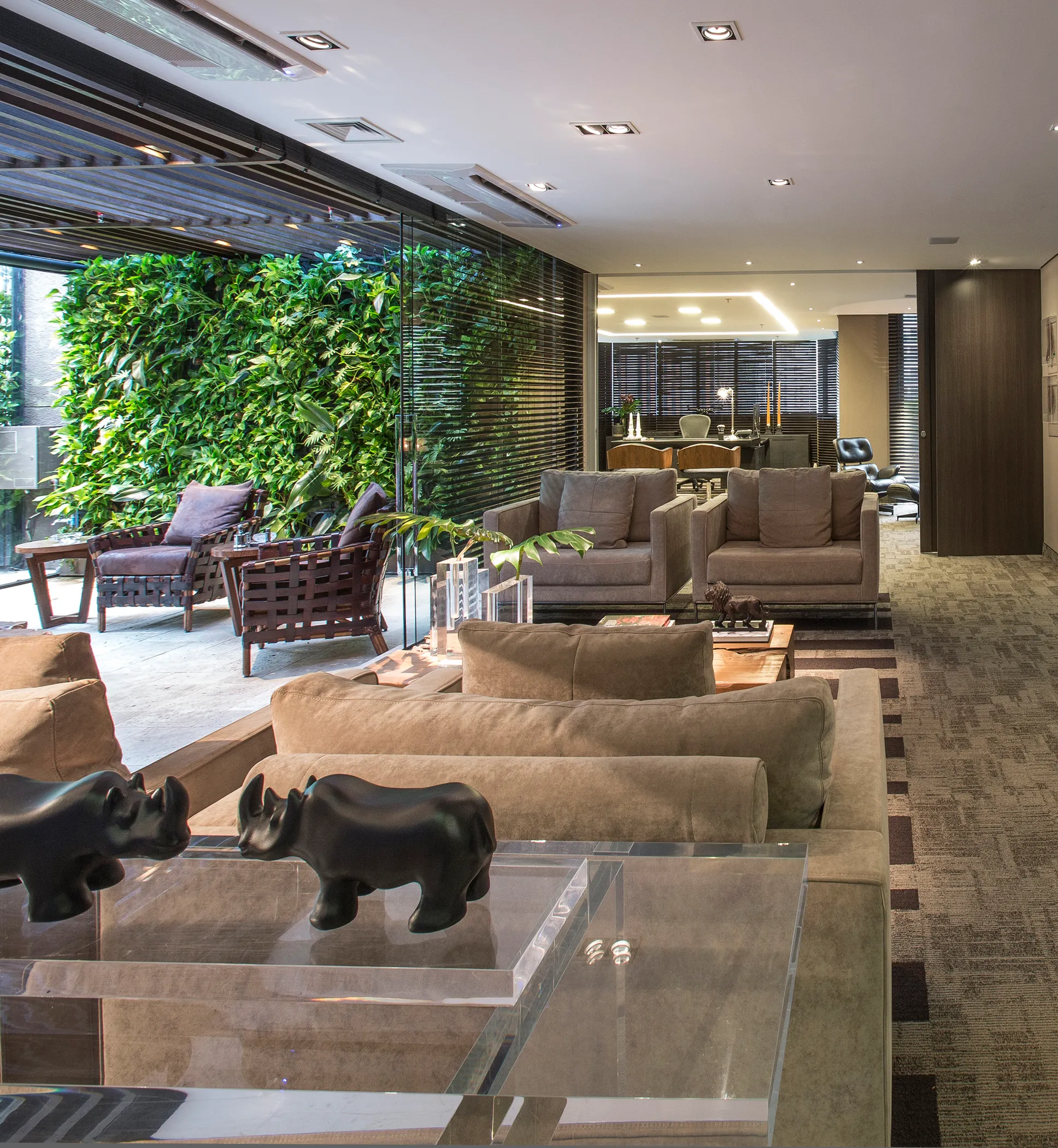 Jardim vertical WallGreen - Obras Brasil