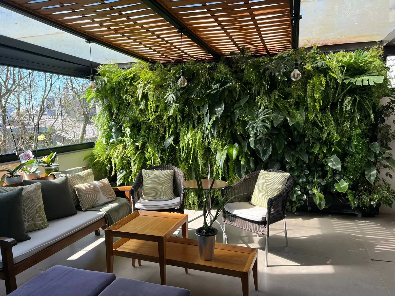 Jardim vertical WallGreen Brasil - green wall sustentável